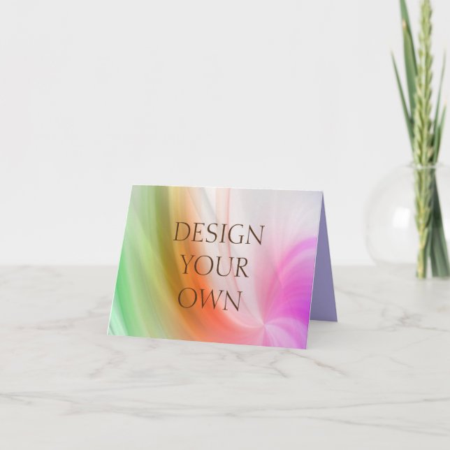 Anúncio Design A Sua Própria Data (Frente)