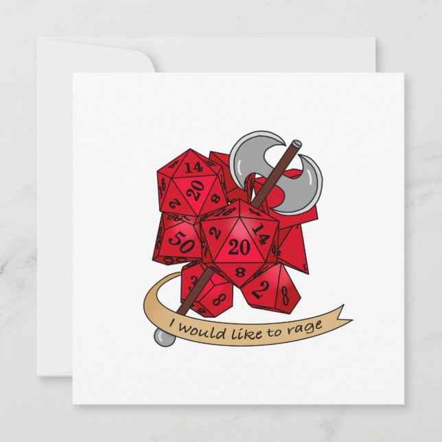 Anúncio Design de Dice Barbary (Frente)