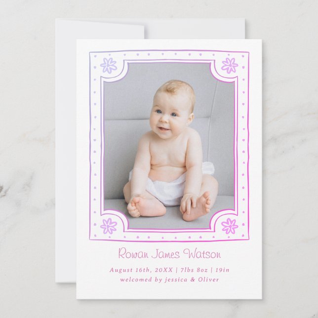 Anúncio Design de foto com quadro Whimsical (Frente)