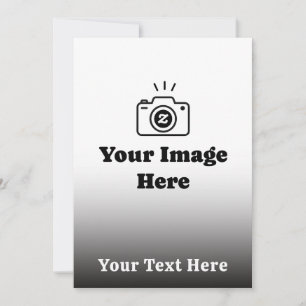 Anúncio Design de Foto e Mensagem Personalizada