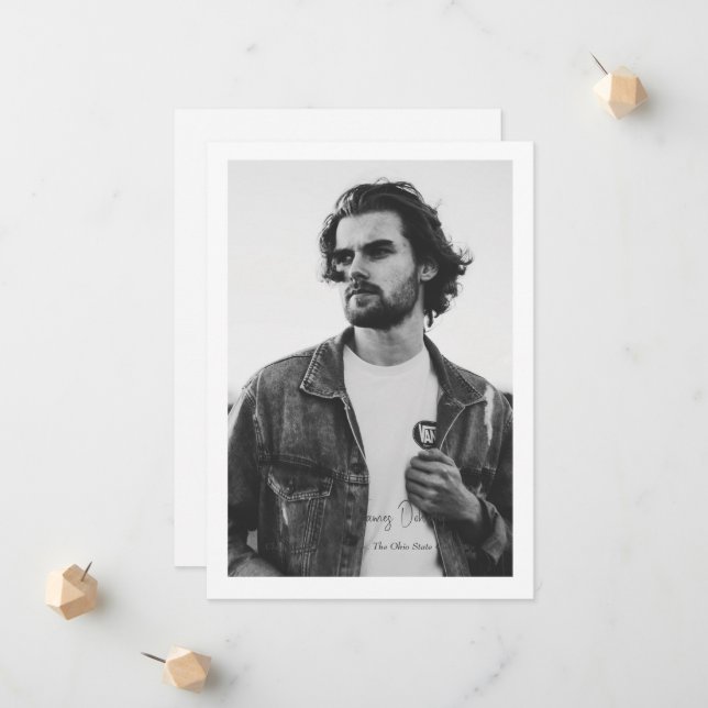 Anúncio Design de Fotografia Simples Bord (Frente/Verso In Situ)