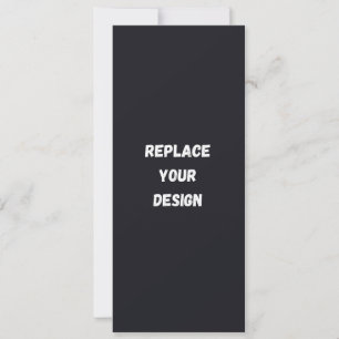 Anúncio Design preto personalizado simples Adicionar Foto