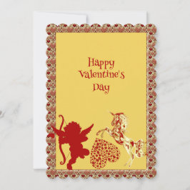 Anúncio Dia de os namorados Cupido Coração Romântico Caval