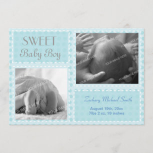 Anúncio do Baby Boy