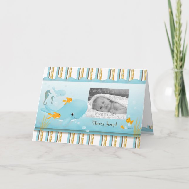 Anúncio do Bebê do Ocean View (Frente)