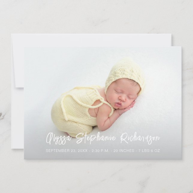 Anúncio do Bebê Multifotográfico 4 Cute 4 (Frente)