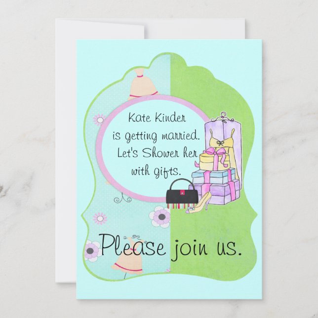 Anúncio do chá de panela (Frente)