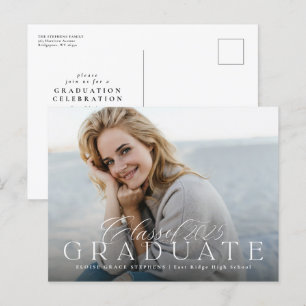 Anúncio do convite para a graduação da classe de 2