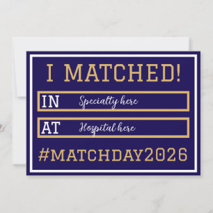 Anúncio do Dia da Matrícula