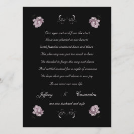 Anúncio do elopeão de Rosas Rosa-Pálidas