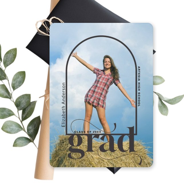 Anúncio do Formando de Fotografia do Arch do FORMA (Criador carregado)