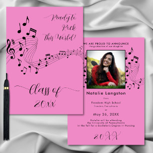 Anúncio do Formando de Fotografia Rosa Preto Rock