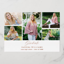 Anúncio do Formando De Fotografias Múltiplas Ele C