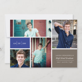 Anúncio do Formando do bloco de cores