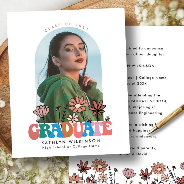 Anúncio do FORMANDO Fotográfico do Arco Floral do  (Criador carregado)