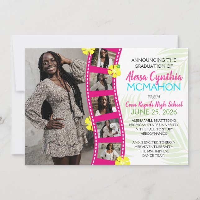 Anúncio do Formando Fotográfico Tropical Luau Film (Frente)