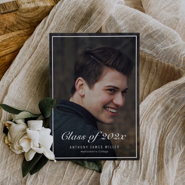 Anúncio do formandos de fotos clássico (Criador carregado)