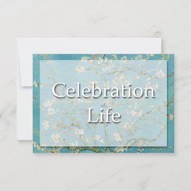 Anúncio do funeral da celebração de Van Gogh 4 das (Frente)