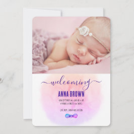 Anúncio do GREEN & ORANGE WATERCOLOR BABY