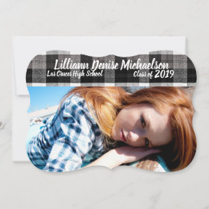 Anúncio do Mais velho XMAS Baffalo Xadrez Preto 5x