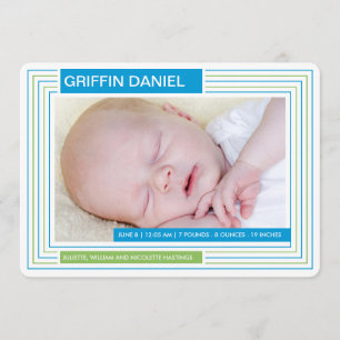 Anúncio do menino das listras