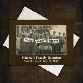 Anúncio do Modelo de Foto de Reunião da Família