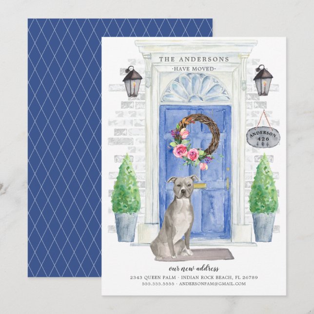 Anúncio do Movimento Terrier de Staffordshire Amer (Frente/Verso)