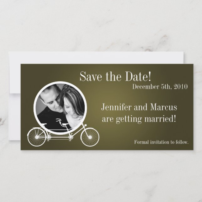 Anúncio do Noivado 4x8 Bike duplo castanho (Frente)