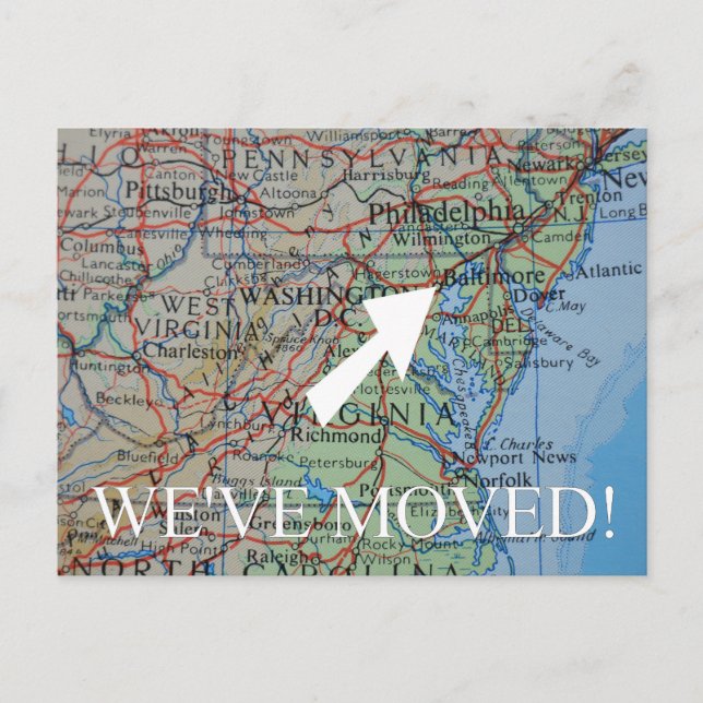 Anúncio do novo endereço Baltimore (Frente)