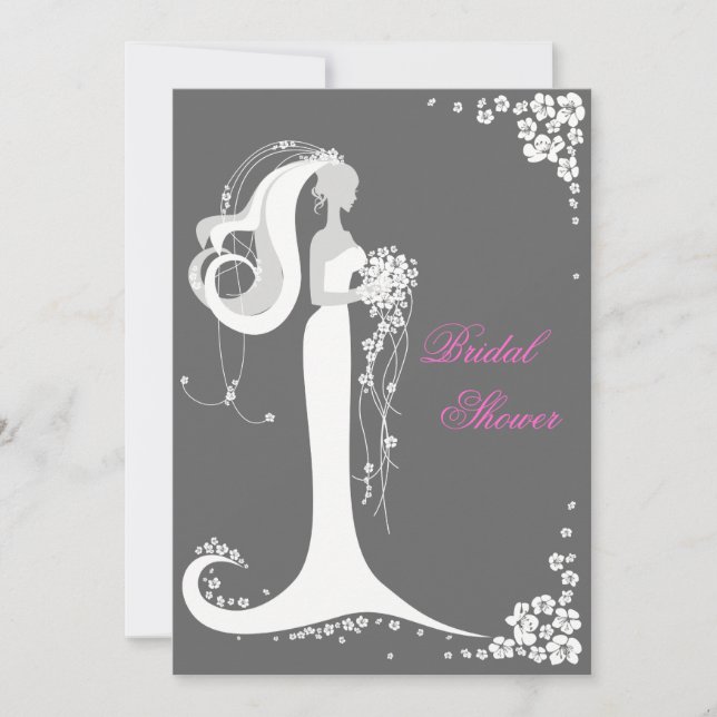 Anúncio do Partido Chá de panela Elegante (Frente)