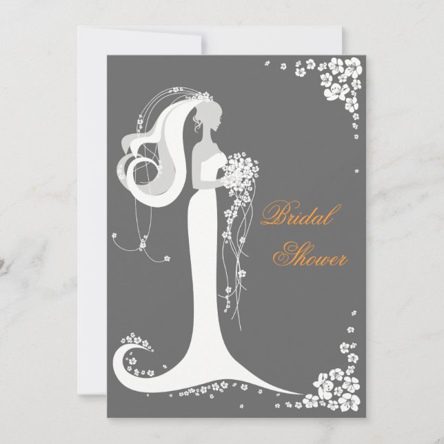 Anúncio do Partido Chá de panela Elegante (Frente)