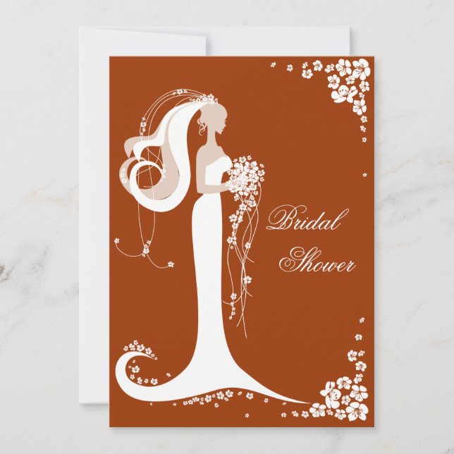 Anúncio do Partido Chá de panela Elegante (Frente)