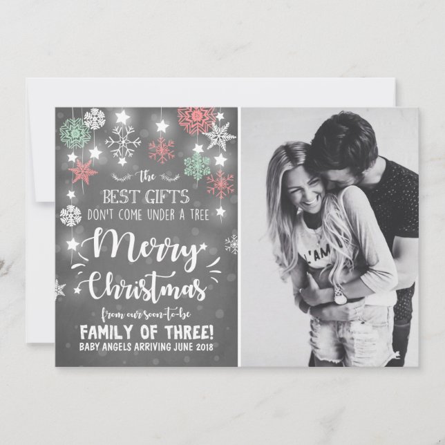 Anúncio do quadro relativo à gravidez no Feliz Nat (Frente)