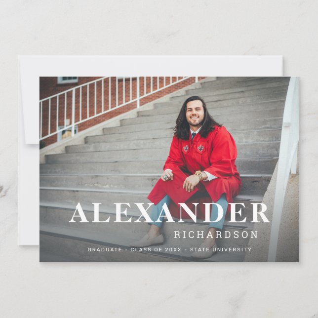 Anúncio do seu nome e Formando de fotos M 2 (Frente)