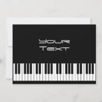 Anúncio do teclado do Piano
