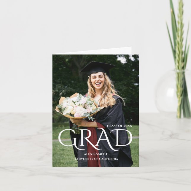 Anúncio Dobrado de Graduado Universitário Minimali (Frente)
