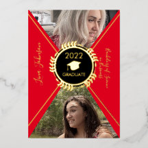 Anúncio Dourado de gradação geométrica