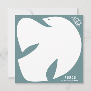 Anúncio Dove of Peace - Juniper Greeting Card