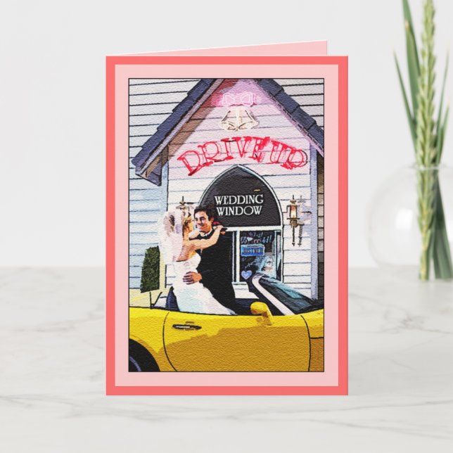 Anúncio Drive Up Wedding (Frente)