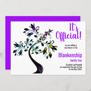 Anúncio É oficial que esperamos que a árvore florada seja 