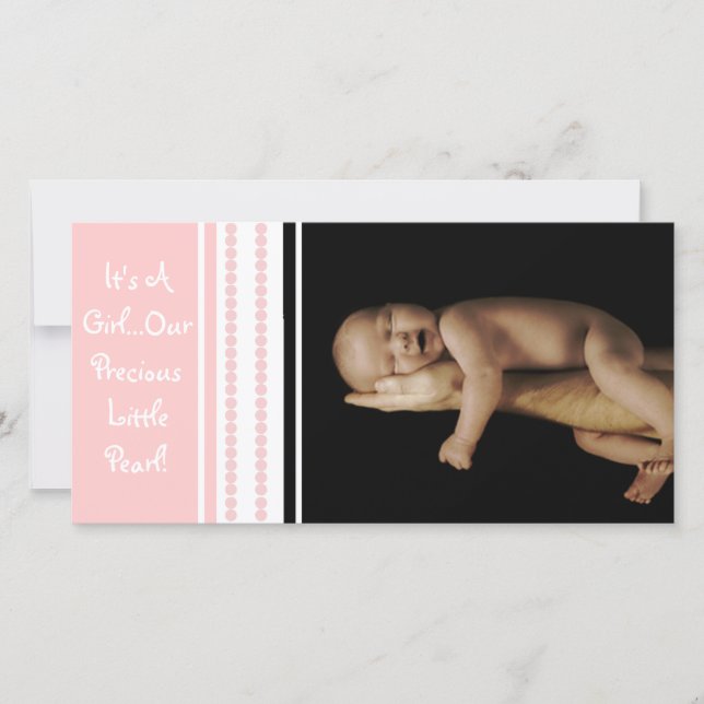 Anúncio É uma garota... Nossa pérola Precioso (Frente)