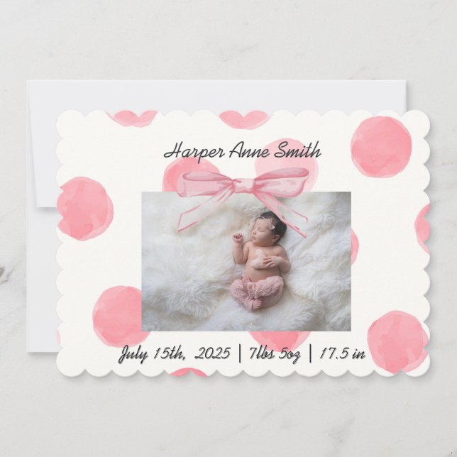 Anúncio É uma menina  (Frente)