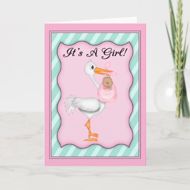 Anúncio É uma Menina Afro-Americana (Frente)