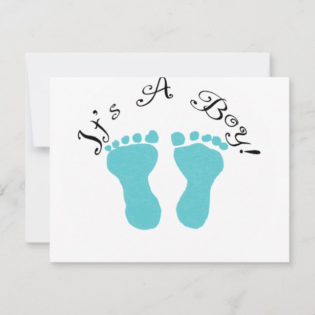 Anúncio É uma pegada azul (Frente)