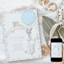 É uma "Pequena Coelhinha" e "Azul" Gravidez