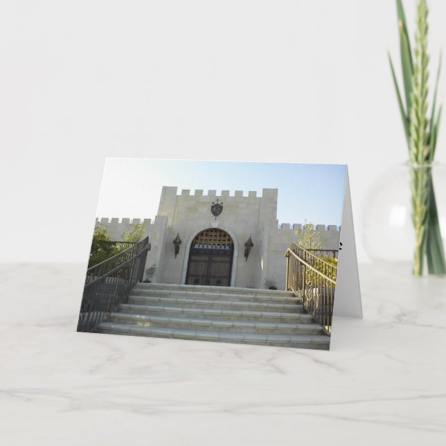 Anúncio Eagle Castle: Save the Date Card (Frente)