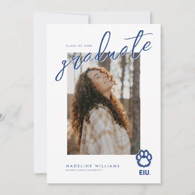 Anúncio Eastern Illinois Panthers Pegada e EIU (Frente)