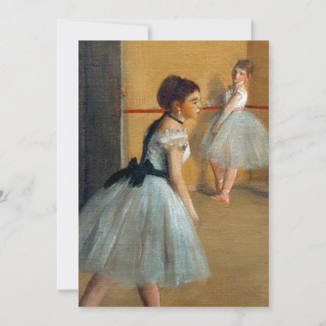 Anúncio Edgar Degas A Dança Foyer na Ópera (Frente)