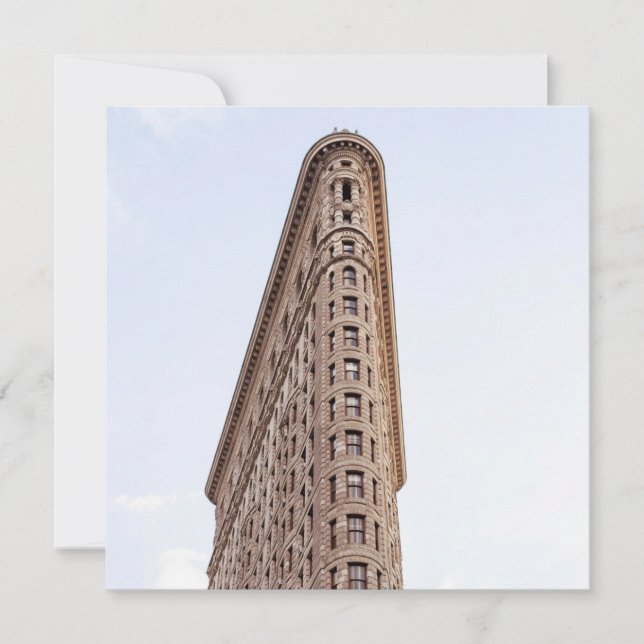 Anúncio Edifício Flatiron Cidade de Nova York (Frente)