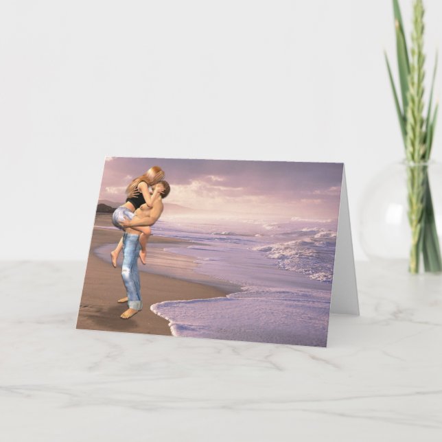 Anúncio Ela Disse Sim, Beijo na Praia (Frente)